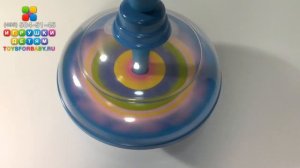 Детская игрушка юла волчок Цветок