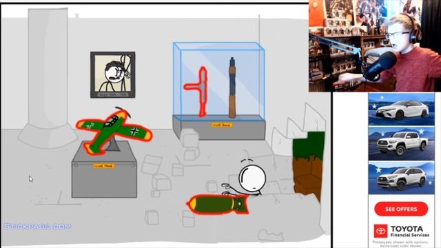 CREEPER! l Henry Stickman (Stealing the Diamond) смотреть онлайн