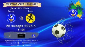 ФК "Викинг" - ФК "Барс"/VIKING CUP, Игра №9, 26-01-2025 11:08