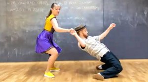 Rockabilly Jive Dance Sondre Tanya. Танцы