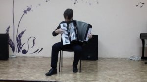 Новицкий Андрей Д.Гарт "Скерцо".  Ж.Лапейе, А.Астьер Вальс "Осенняя ностальгия"