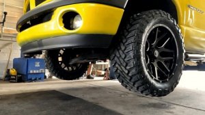 Wicked Wheels and Venom Power M/T Ram 1500