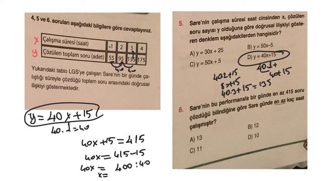 8.Sınıf Matematik Newton Yayınları Adım Adım Zirveye |Test 78 |Doğrusal Denklemler смотреть онлайн