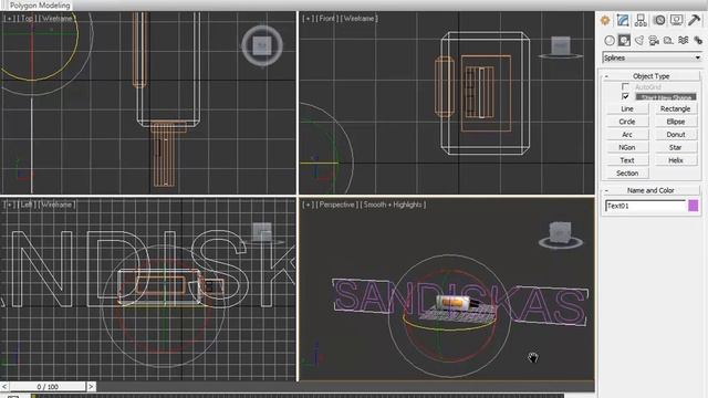 3ds Max 2010 Flash create 2 dalis by Rublis смотреть онлайн