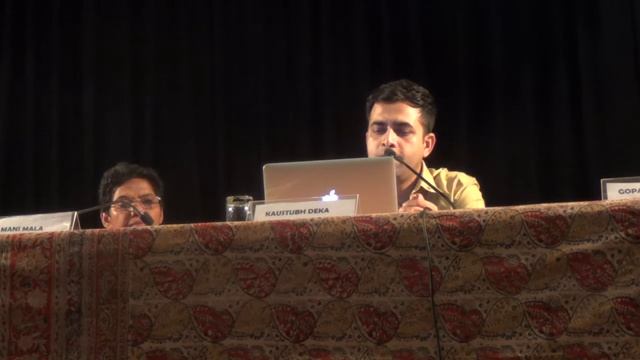 Kaustubh Deka at Gandhian Satyagraha and Women’s Movements