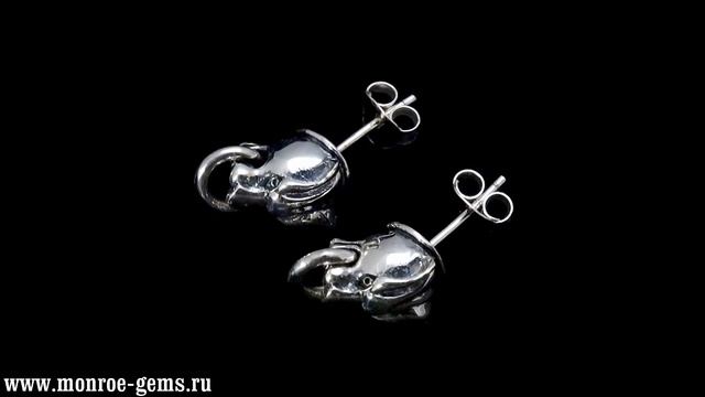 Серебряные серьги