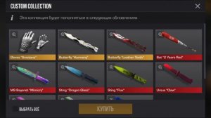 Инвентарь на 100000 голды