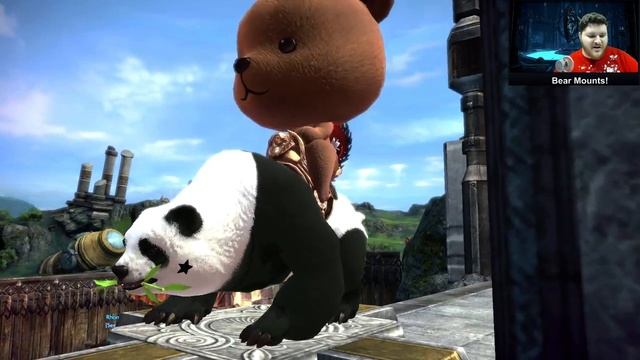 TERA - Bear Mounts! смотреть онлайн