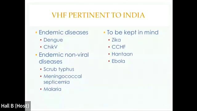 Viral Hemorrhagic Fevers Approcach To A Case, Dr  Amita Jain , KGMU Lucknow