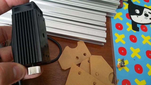 3W Diode Laser CNC Kit from China parts review - part 1 смотреть онлайн