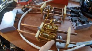 Собрал себе индукционную печку для плавки алюминия из сварочного аппарата.