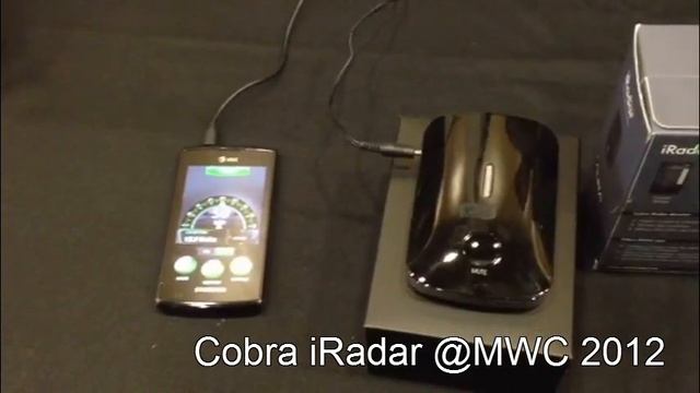 Cobra iRadar@MWC 2012 смотреть онлайн