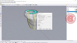 Horseshoe Signet Ring Jewelry CAD Design Tutorial 3D Modeling with Rhino 3D #164