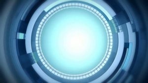 Футаж синий фон   Round Positioning HD