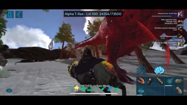 Ark mobile episode 21(Daedon takes on Giga and Alpha Trex) смотреть онлайн