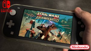 Star Wars: Episode I: Jedi Power Battles Nintendo Switch Lite Gameplay