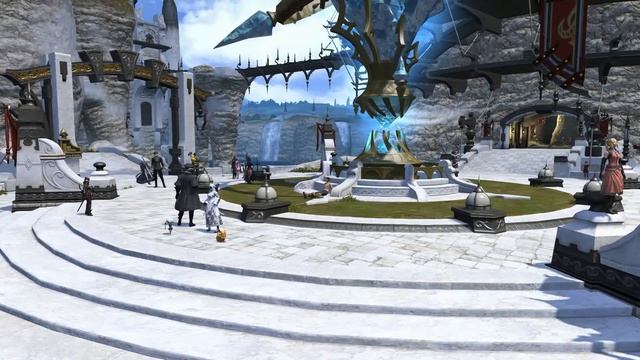 Final Fantasy 14 - Limsa Lominsa ASMR / Ambient ( Magic, SFX, Wind, Walking, Seagulls ) смотреть онлайн