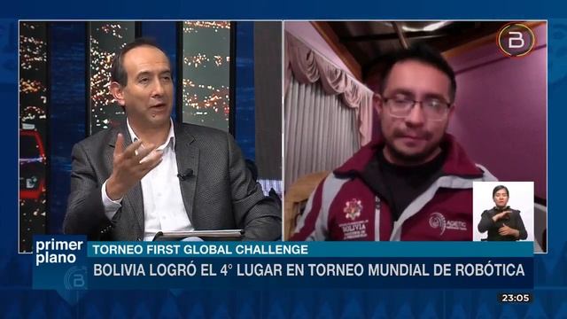 Bolivia logró el 4° lugar a nivel mundial en el Torneo de Robótica First Global Challenge смотреть онлайн