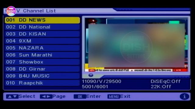 How to auto scan dd free dish for all channel 2024 | DD free dish mpeg2 new channel list 2024 ? смотреть онлайн
