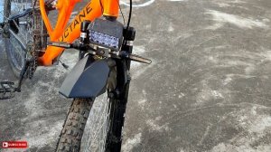 HOW TO INSTALL 12 VOLT  LED LIGHT IN CYCLE 😍|HOW I INTALL BIG LED LIGHT IN NORMAL CYCLE OR MTB 🔥