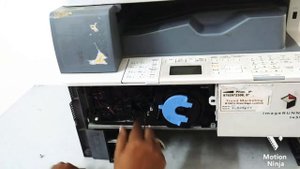 Canon 1435 Remove DP unit