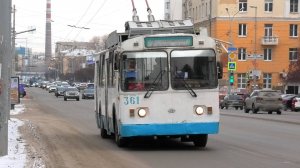 Hyundai 682Г или Троллейбус Екатеринбурга БТЗ-5276-01 борт. №361 на маршруте №7