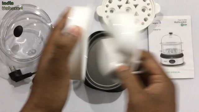 Wipro Vesta 360 Watt 4 in 1 Multicooker Egg Boiler | Concurrent Cooking | Boils up to 14 Eggs