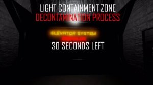 Прогресс закрытия Light зоны в SCP:Secret Laboratory