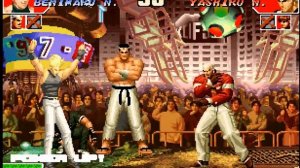 KOF 97 Kyo, Benimaru, Goro Japan Hero Team (Historia, Ending, Gameplay, Playthrough, Walkthrough)