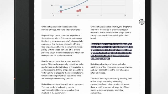 Всплывающее меню в программе NeoReader смотреть онлайн