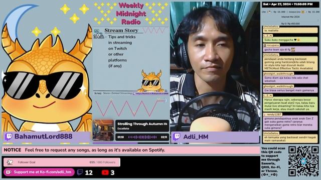 (ID/EN) #WMR EP 40: Streaming Stories of @BahamutLord888 • #WeeklyMidnightRadio