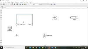 how to measure voltage and current in simulink | voltage and current across the load in simulink