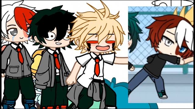 Baku,Todo,And deku react to... смотреть онлайн