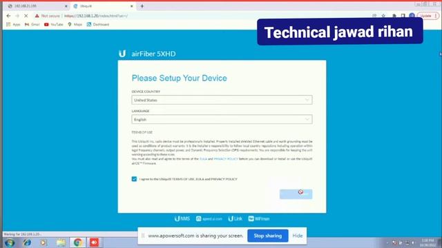 How to Configure airFiber 5XHD Point-to-Point Link by technical jawad rihan ] airfiber 5xHD ] смотреть онлайн