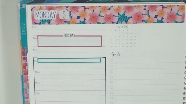 PLAN WITH ME | DAILY DUO | JULY 5TH - JULY 12TH 2021| SARA MARIE STICKERS