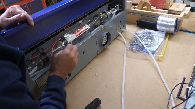 Monport 40W CO2 Laser Setup In Detail смотреть онлайн