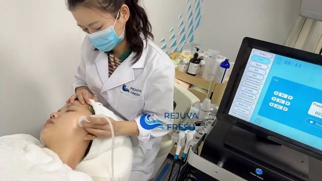 Treatment Demo with 15 in 1 Hydra Beauty Skin System Hydra Facial Machine | How to Use смотреть онлайн