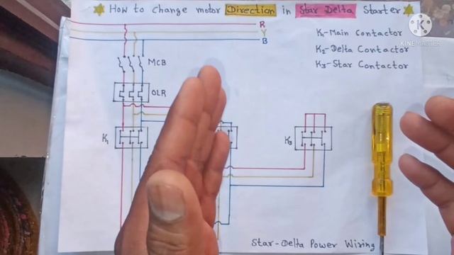 How do you reverse a star Delta? | How do you change the direction of a 3 phase Star Delta motor смотреть онлайн