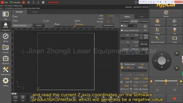 How to adjust soft limit in Hypcut software