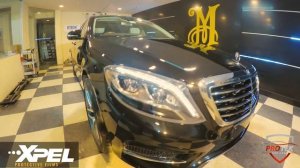 XPEL PAINT PROTECTION FILM installation | Mercedes S400H