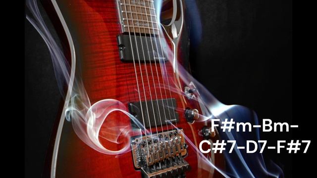 Quivering Blues Fsharpm Backing Track in F#m