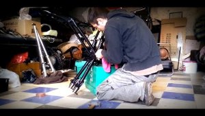 Kawasaki KZ 750 E2 - Cafe racer build story - Blue Berry Project