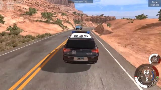 BeamNG.Drive - Utah Chase 1