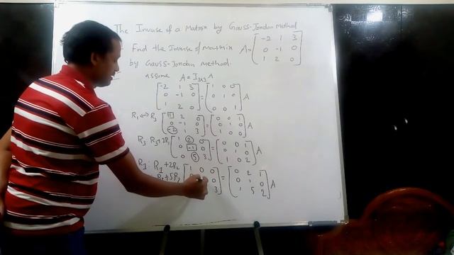 Matrices Lecture 3( Gauss-Jordan method) #Matrices #GaussJordan #InverseofMatrix