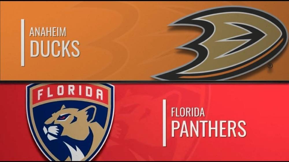 Матч NHL Анахайм Дакс — Флорида Пантерз  21.01.2025|Anaheim Ducks — Florida Panthers