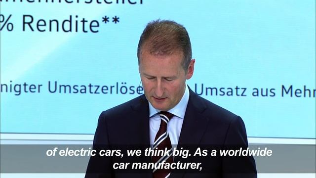 VW aims to be global leader in electric cars by 2025