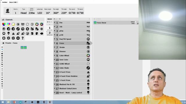 How to install a 230-watt Beam inside the Daslight program نحوه نصب بیم ۲۳۰ وات داخل برنامه دسلایت смотреть онлайн