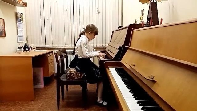 Галалетдинова Регина, Игушкина Софья, 3 класс_Г. Свиридов «Марш» смотреть онлайн