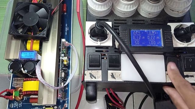 2450952955 test beban kit inverter high frequensi 48v 3KW 3000w PSW Inverter Module смотреть онлайн