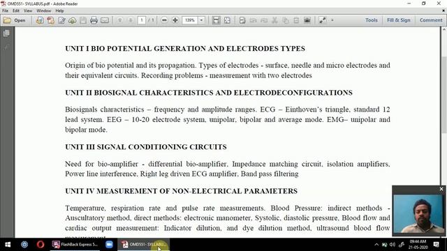 U1 - S1 :: OMD551 BASICS OF BIOMEDICAL INSTRUMENTATION SYLLABUS INTRO смотреть онлайн